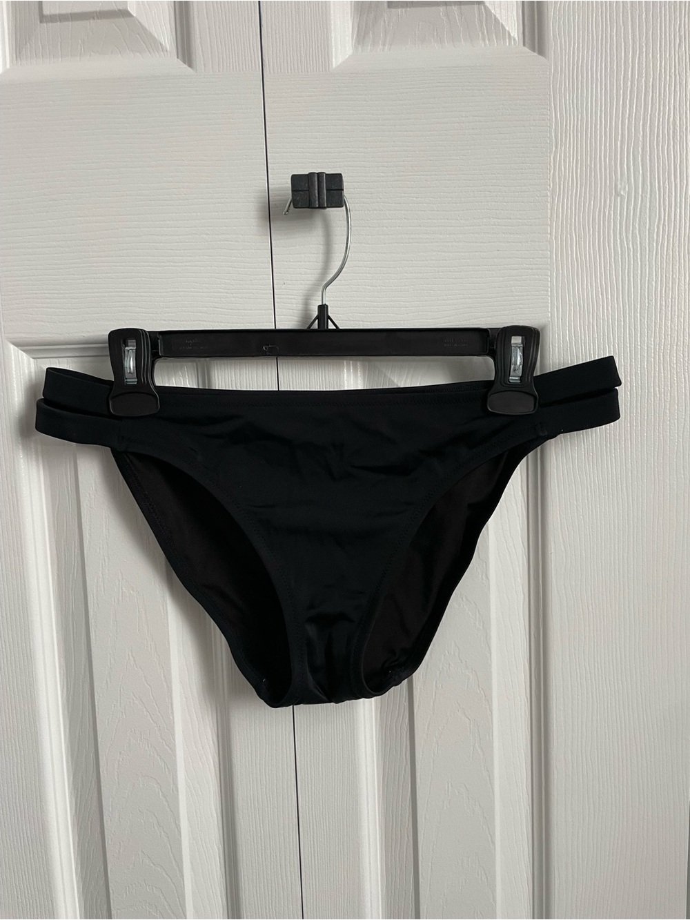 Victoria's Secret Black Double-Strap Bikini Bottoms